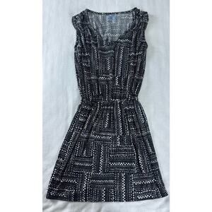 Southern Tide Dress Size Small Cap Sleeve Gameday Midnight Black
